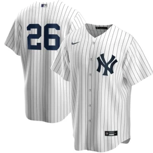 Mens New York Yankees DJ LeMahieu Nike White Home Player Name Jersey