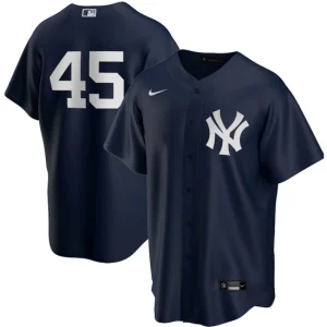 Mens New York Yankees Gerrit Cole Nike Navy Alternate Player Name Jersey