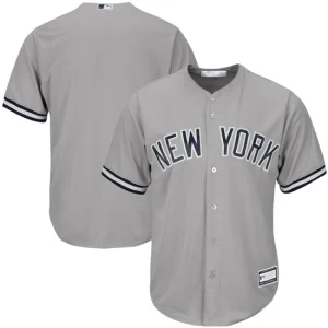 Mens New York Yankees Gray Big & Tall Team Jersey