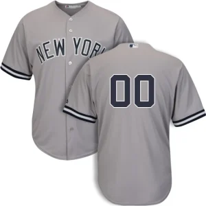 Mens New York Yankees Majestic Custom Road Player Jersey