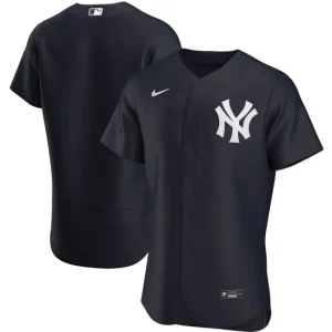 Mens New York Yankees Nike Navy Alternate Team Jersey