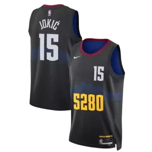 Mens Nikola Jokic 15 Denver Nuggets Swingman NBA Jersey - City Edition 2023 24