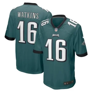 Mens Philadelphia Eagles Quez Watkins Nike Midnight Green Player Jersey