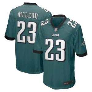 Mens Philadelphia Eagles Rodney McLeod Nike Midnight Green Game Jersey