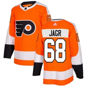 Mens Philadelphia Flyers Jaromir Jagr 68 Authentic Orange Home