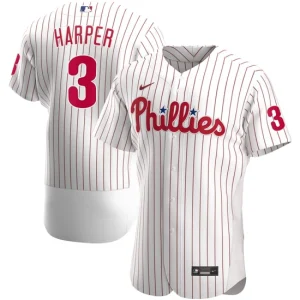 Mens Philadelphia Phillies Bryce Harper Nike White Home Player Jersey