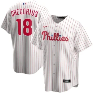 Mens Philadelphia Phillies Didi Gregorius Nike White Home Player Name Jersey