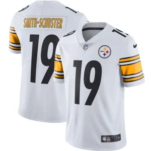 Mens Pittsburgh Steelers JuJu Smith-Schuster Nike White Vapor Limited Jersey