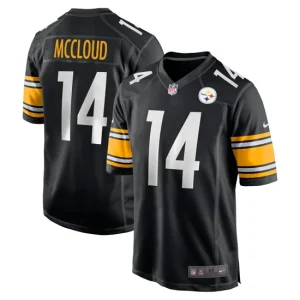 Mens Pittsburgh Steelers Ray-Ray McCloud Nike Black Team Game Jersey