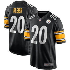 Mens Pittsburgh Steelers Rocky Bleier Nike Black Game Retired Player Jersey