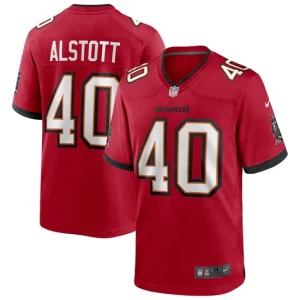 Mens Tampa Bay Buccaneers Mike Alstott Nike Red Retired Player Game Jersey