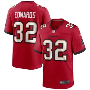 Mens Tampa Bay Buccaneers Mike Edwards Nike Red Game Jersey