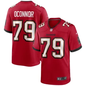 Mens Tampa Bay Buccaneers Patrick OConnor Nike Red Game Jersey