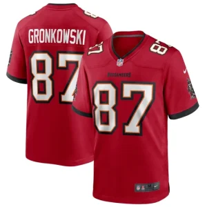 Mens Tampa Bay Buccaneers Rob Gronkowski Nike Red Game Jersey