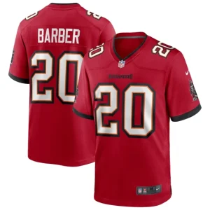 Mens Tampa Bay Buccaneers Ronde Barber Nike Red Game Retired Player Jersey