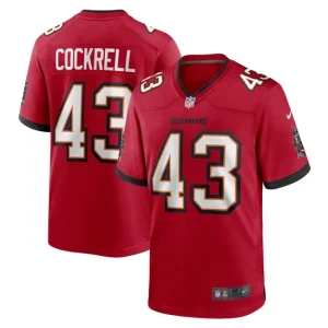 Mens Tampa Bay Buccaneers Ross Cockrell Nike Red Game Jersey