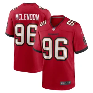 Mens Tampa Bay Buccaneers Steve McLendon Nike Red Game Jersey