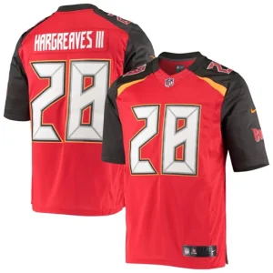 Mens Tampa Bay Buccaneers Vernon Hargreaves III Nike Red Vapor Limited Player Jersey