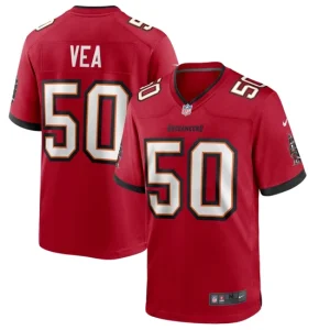 Mens Tampa Bay Buccaneers Vita Vea Nike Red Game Jersey