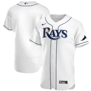 Mens Tampa Bay Rays Nike White Home Team Jersey