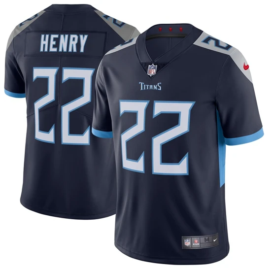 Mens Tennessee Titans Derrick Henry Nike Navy Vapor Untouchable Limited Jersey