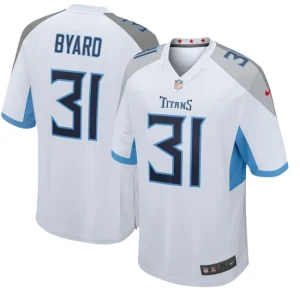 Mens Tennessee Titans Kevin Byard Nike White Player Game Jersey