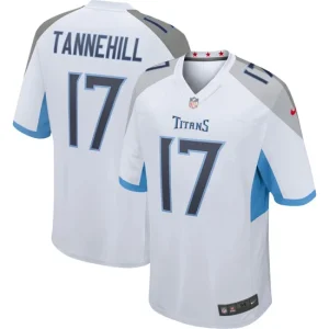 Mens Tennessee Titans Ryan Tannehill Nike White Game Jersey