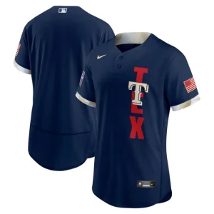 Mens Texas Rangers Nike Navy 2021 MLB All-Star Game Jersey