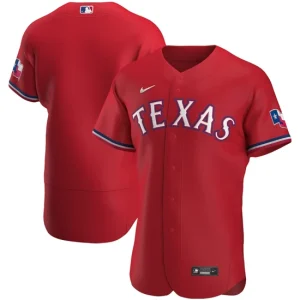 Mens Texas Rangers Nike Red Alternate Team Jersey