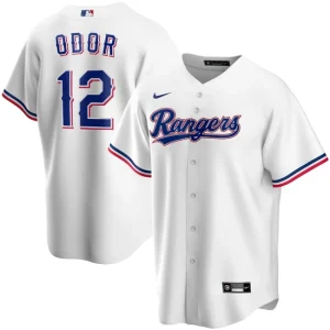 Mens Texas Rangers Rougned Odor Nike White Alternate Player Jersey