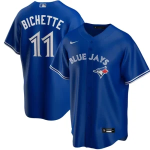 Mens Toronto Blue Jays Bo Bichette Nike Royal Alternate Player Name Jersey