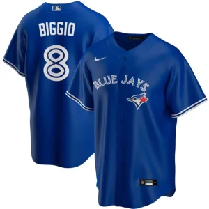 Mens Toronto Blue Jays Cavan Biggio Nike Royal Player Name Jersey