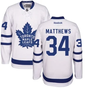 Mens Toronto Maple Leafs Auston Matthews 34 Authentic  Reebok Away