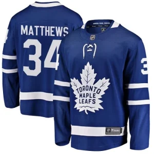 Mens Toronto Maple Leafs Auston Matthews 34 Breakaway Royal Blue Fanatics Branded Home