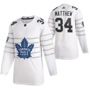 Mens Toronto Maple Leafs Auston Matthews White 2020 NHL All Star