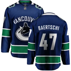 Mens Vancouver Canucks Sven Baertschi 47 Breakaway Blue Fanatics Branded Home