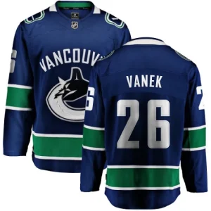 Mens Vancouver Canucks Thomas Vanek 26 Breakaway Blue Fanatics Branded Home