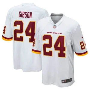 Mens Washington Football Team Antonio Gibson Nike White Game Player Jersey