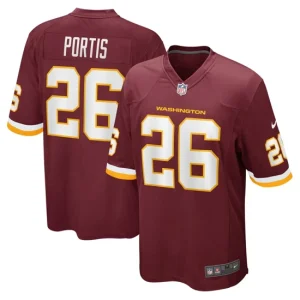 Mens Washington Football Team Clinton Portis Nike Burgundy Retired Player Jersey