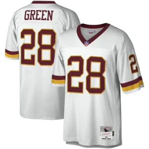 Mens Washington Football Team Darrell Green Mitchell & Ness White Legacy Jersey