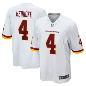 Mens Washington Football Team Taylor Heinicke Nike White Player Game Jersey