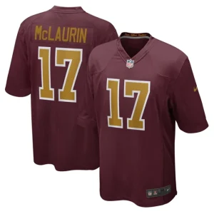 Mens Washington Football Team Terry McLaurin Nike Burgundy Alternate Game Jersey