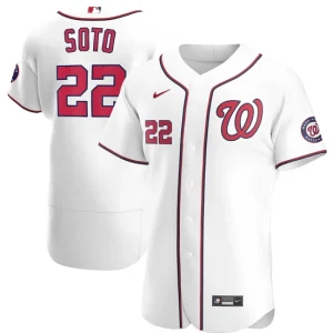 Mens Washington Nationals Juan Soto Nike White Home Player Jersey