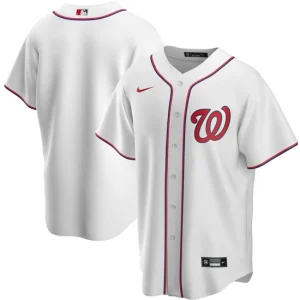 Mens Washington Nationals Nike White Home Team Jersey 1