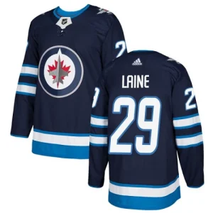 Mens Winnipeg Jets Patrik Laine 29 Authentic Navy Blue Home