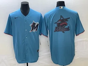 Miami Marlins Blue Jersey