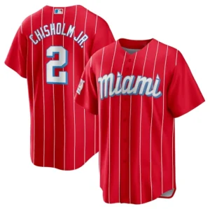 Miami Marlins Chisholm Jr. 2 City Connect Jersey