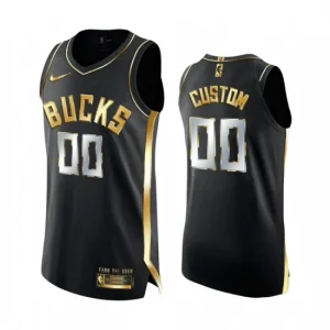 Milwaukee Bucks 2020-21 Black Golden Edition Swingmans