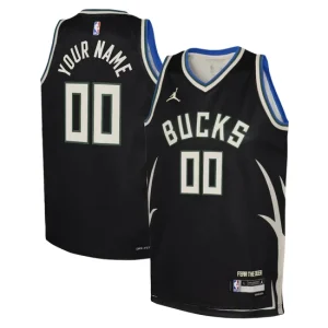 Milwaukee Bucks Jordan Statement Swingman Jersey 22 - Custom - Youth