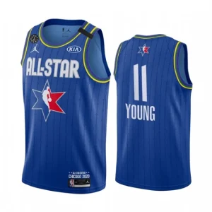 NBA Atlanta Hawks Trae Young 11 2020 All-Star Jordan Brand Blue Swingman - Mens